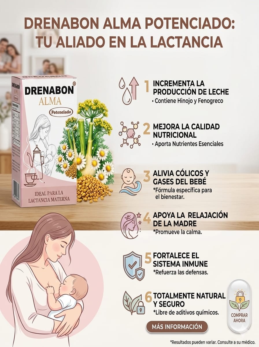 Drenabon Alma Potenciado - Aliado en la Lactancia